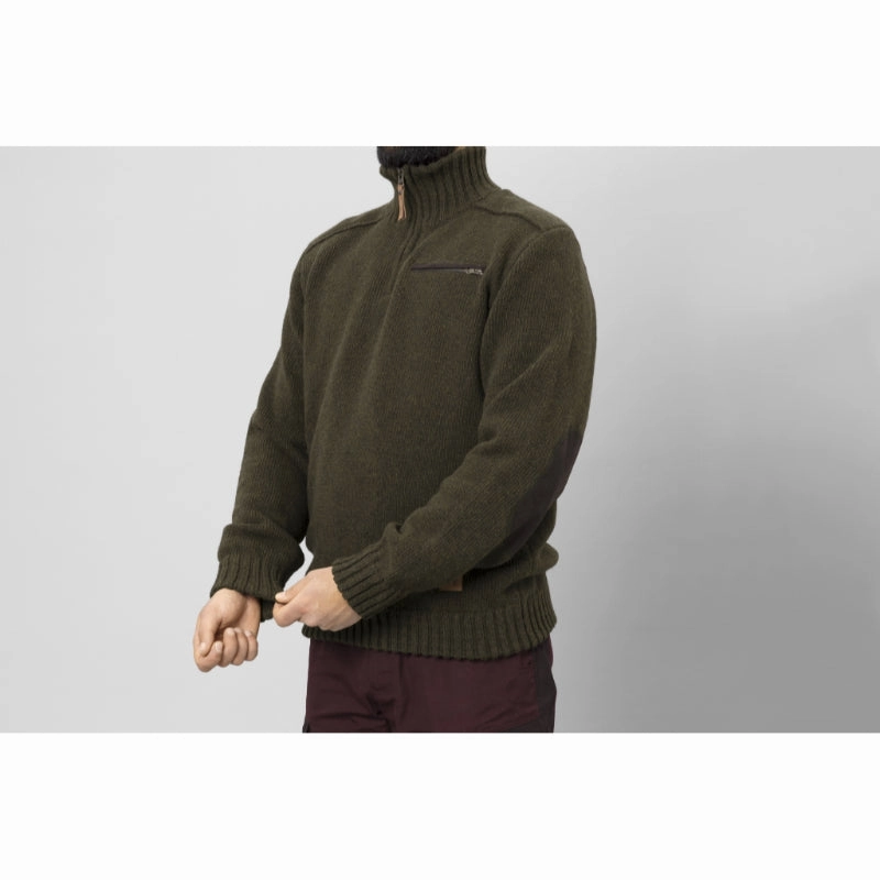 Harkila Annaboda 2.0 Hsp Mens Windproof 1/4 Zip Jumper - Willow Green GiftWorthy Sale Best Seller Discount