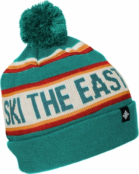 Tailgater Pom Beanie - Tropical Storm Shop Now Save Exclusive Hot Pick