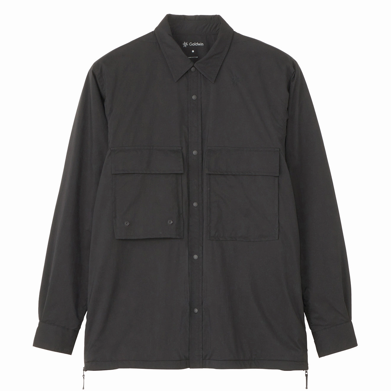 Shop the Savings Goldwin Pertex Double Cloth Field Warm Shirt Black
