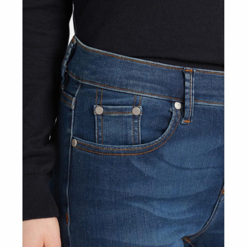 Barbour Essential Ladies Slim Jean - Worn Blue Grab It Before Gone Special Price Today