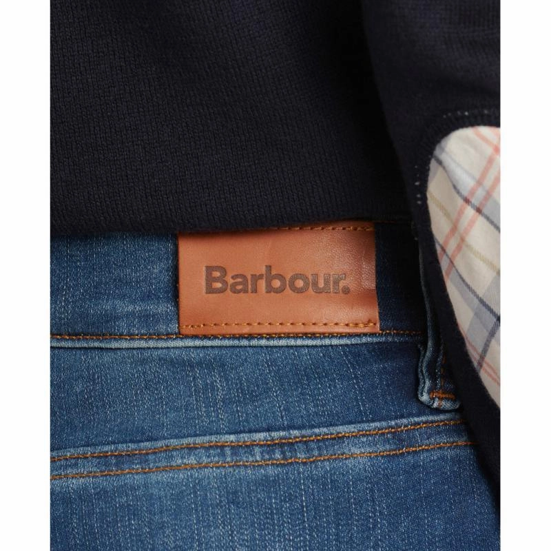 Barbour Essential Ladies Slim Jean - Worn Blue Special Offer Inside Instant Savings Deal