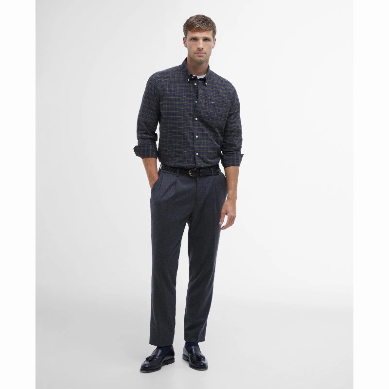 Barbour Lomond Tailored Mens Shirt - Classic Tartan Trending Savings Now