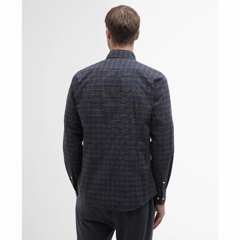 Shop Todays Picks Barbour Lomond Tailored Mens Shirt - Classic Tartan
