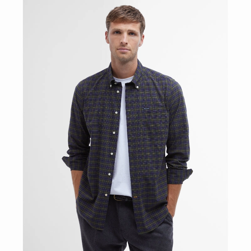 Perfect Gift Sale Barbour Lomond Tailored Mens Shirt - Classic Tartan
