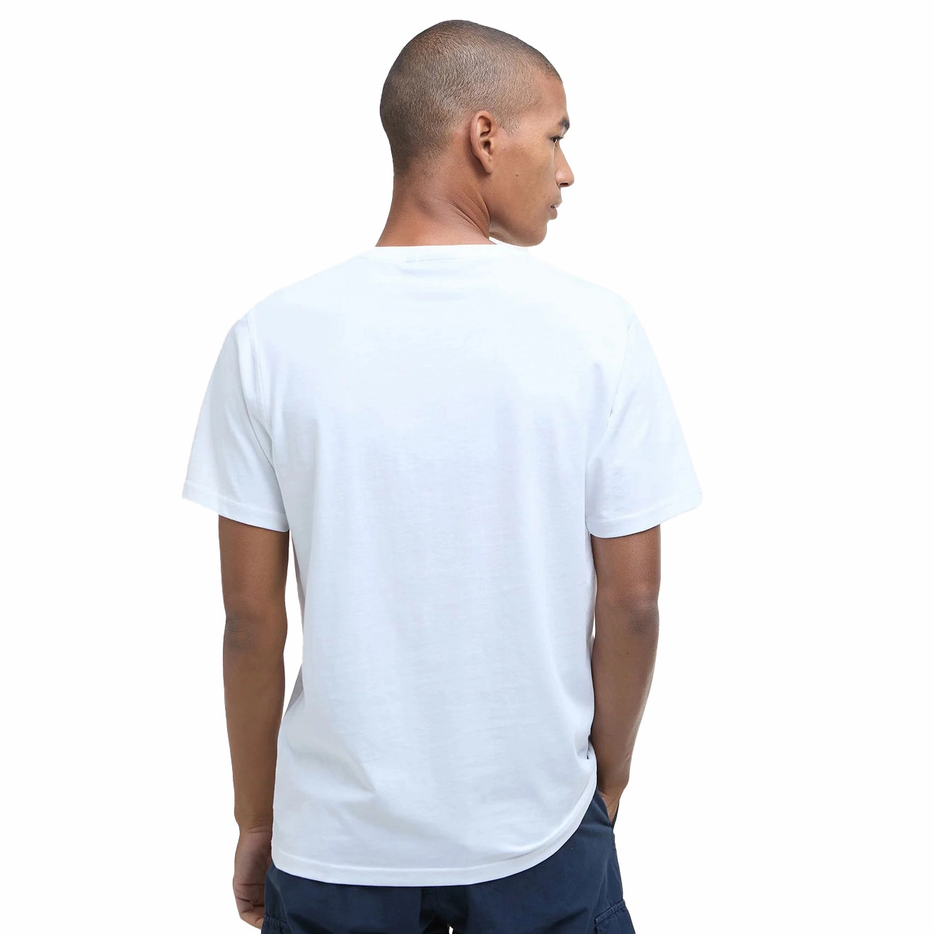 Clearance Alert Now Barbour Lydd Graphic T-Shirt White