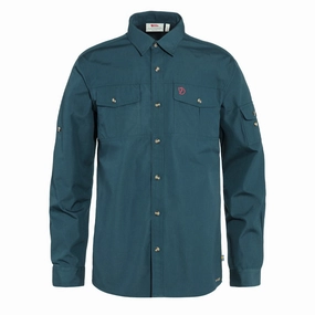 Price Drop Today Fjallraven Singi Trekking Shirt Mountain Blue - Xl
