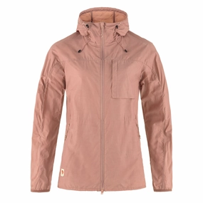 Today Only Discount Alert Fjallraven Womens High Coast Wind Jacket Dusty Rose