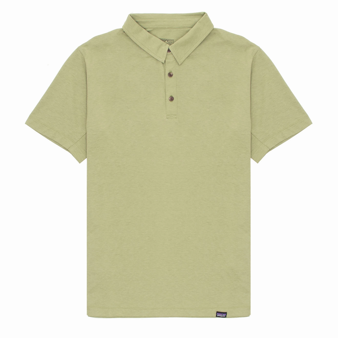 Hot Savings Alert Patagonia Essential Polo Shirt Buckhorn Green