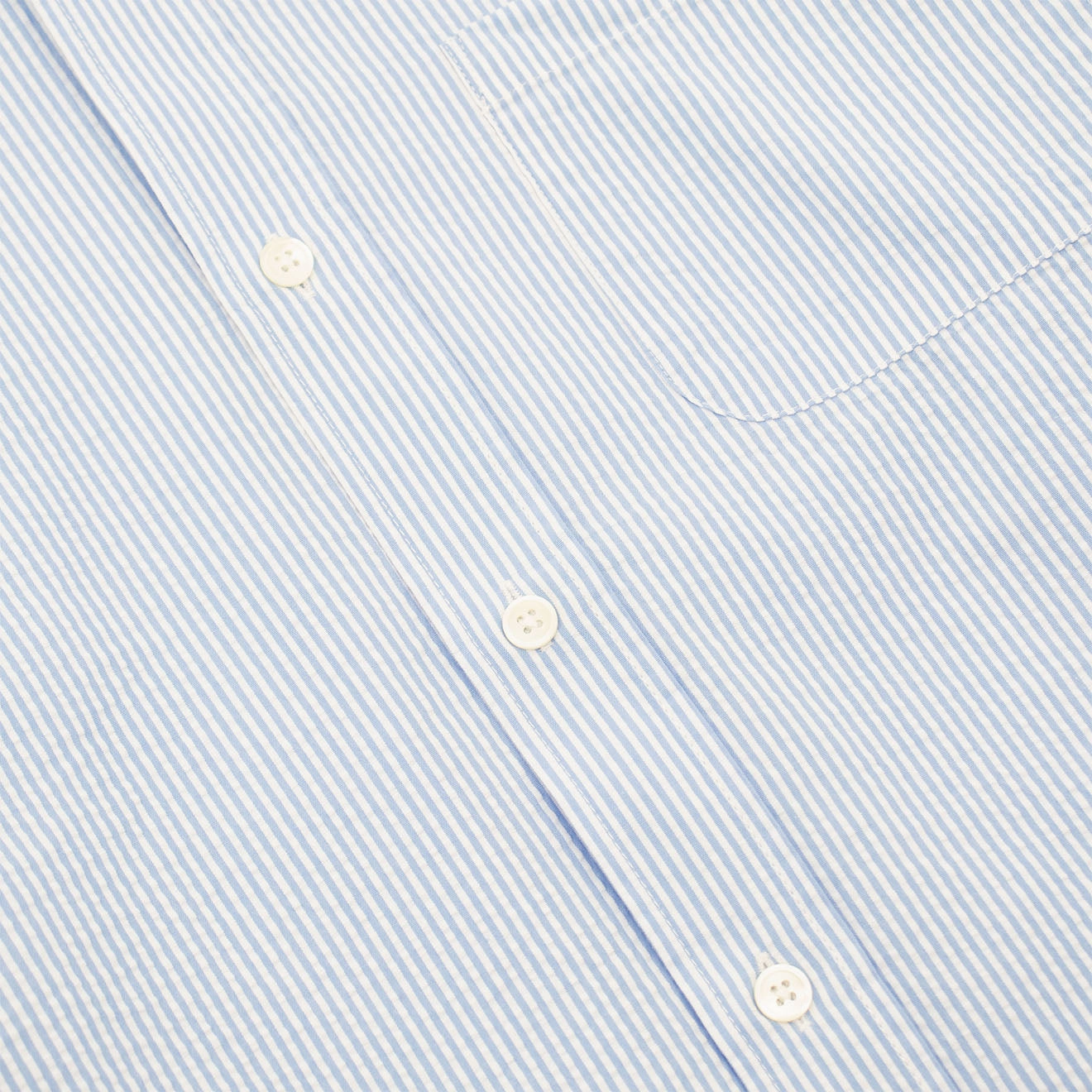 MustHave Gift Ideas Today Only Steal Portuguese Flannel L/S Seersucker Atlantico Shirt Stripe Blue