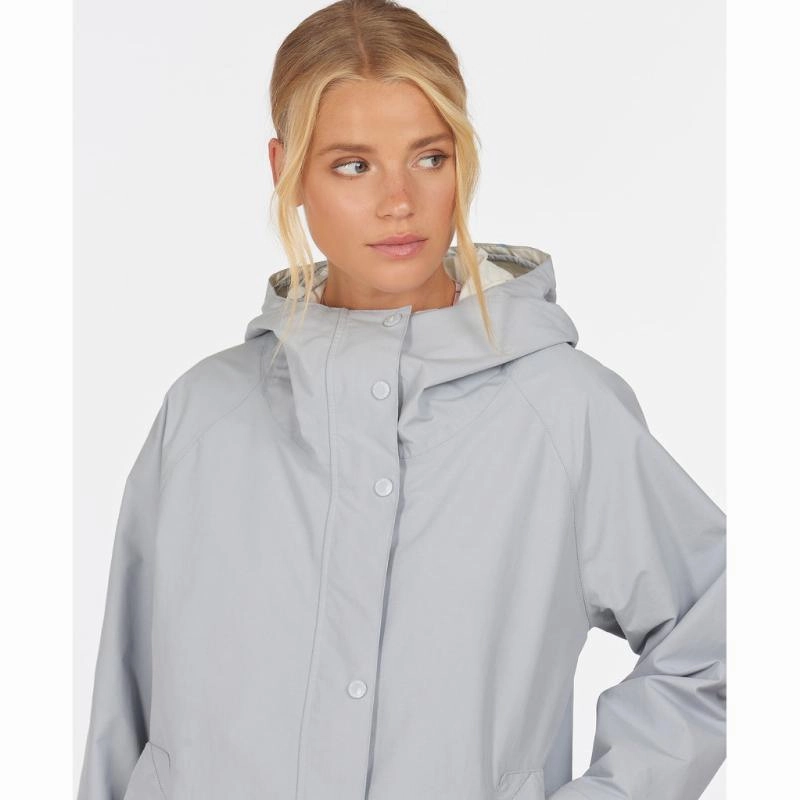 Mega Online Discount Barbour Salcombe Ladies Waterproof Jacket - Gray Dawn