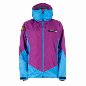 Clearance Steal Today MustHave Gift Ideas Paramo Womens Velez Jacket Foxglove / Neon Blue