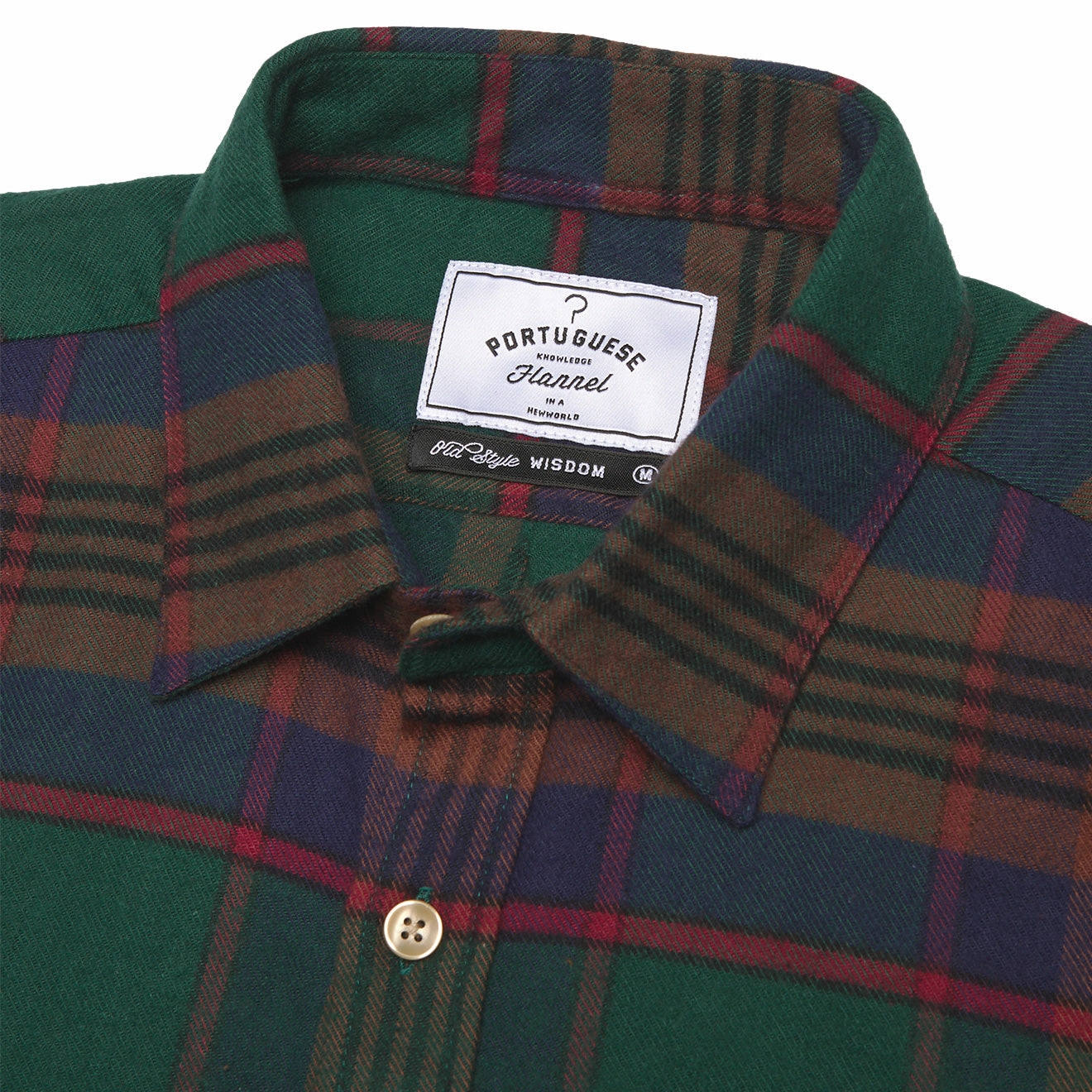 Shop the Savings Now Grab Your Savings Portuguese Flannel Otton Shirt Green / Red / Blue / Orange