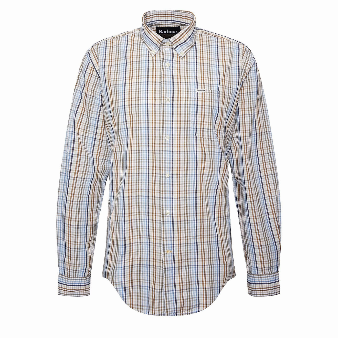 Trending Savings Now Barbour Malton Regular Shirt Sky