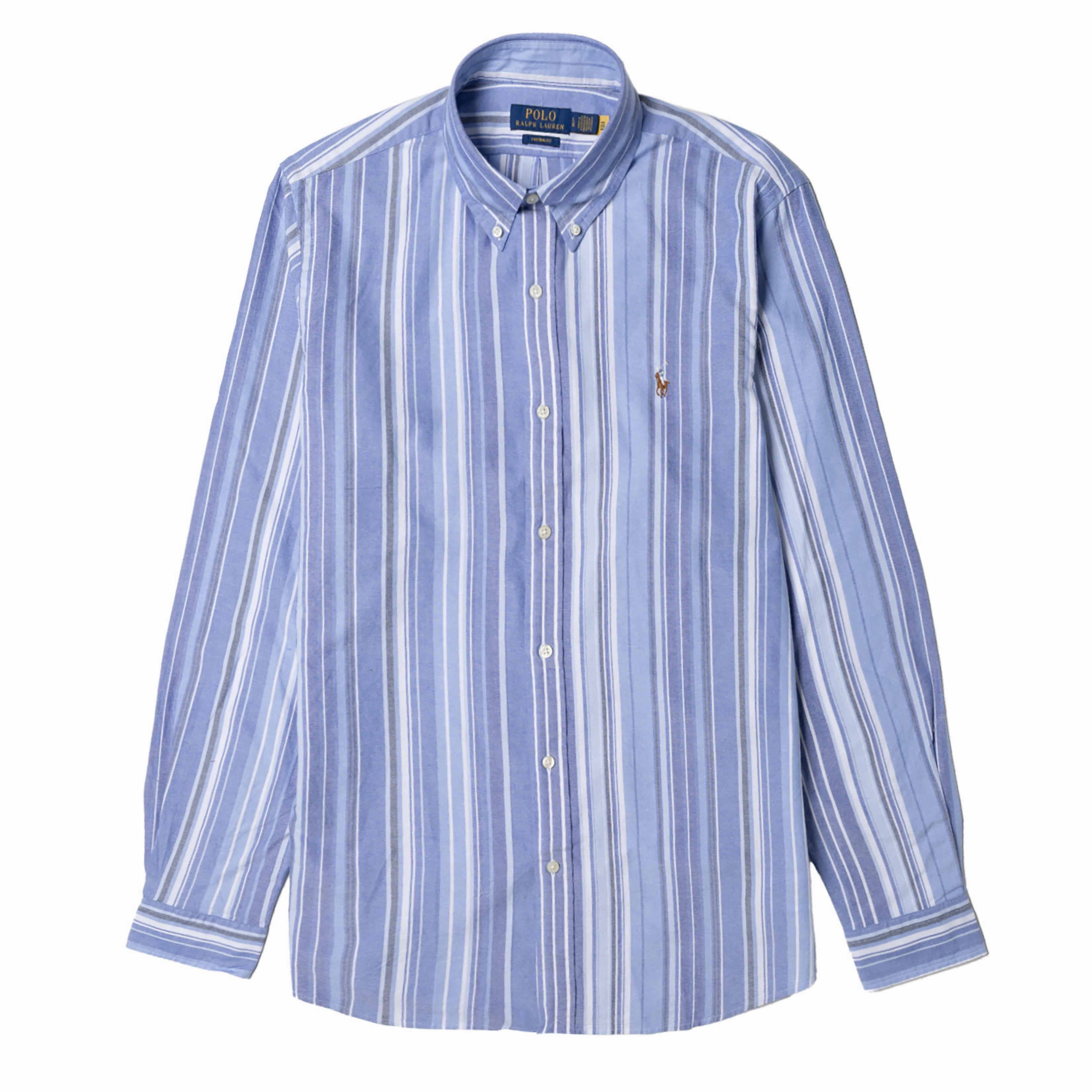 Polo Ralph Lauren Custom Fit Striped Oxford Shirt Exclusive Holiday Deal