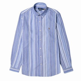 Polo Ralph Lauren Custom Fit Striped Oxford Shirt Exclusive Holiday Deal