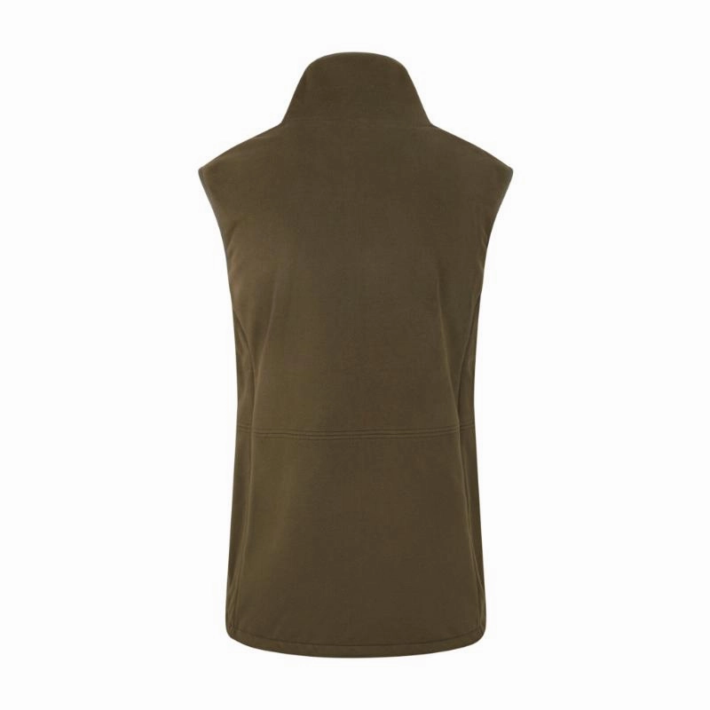 Dont Miss This Deal MustShop Sale Ridgeline Kodiak Mens Windproof Fleece Gilet - Moody Teak