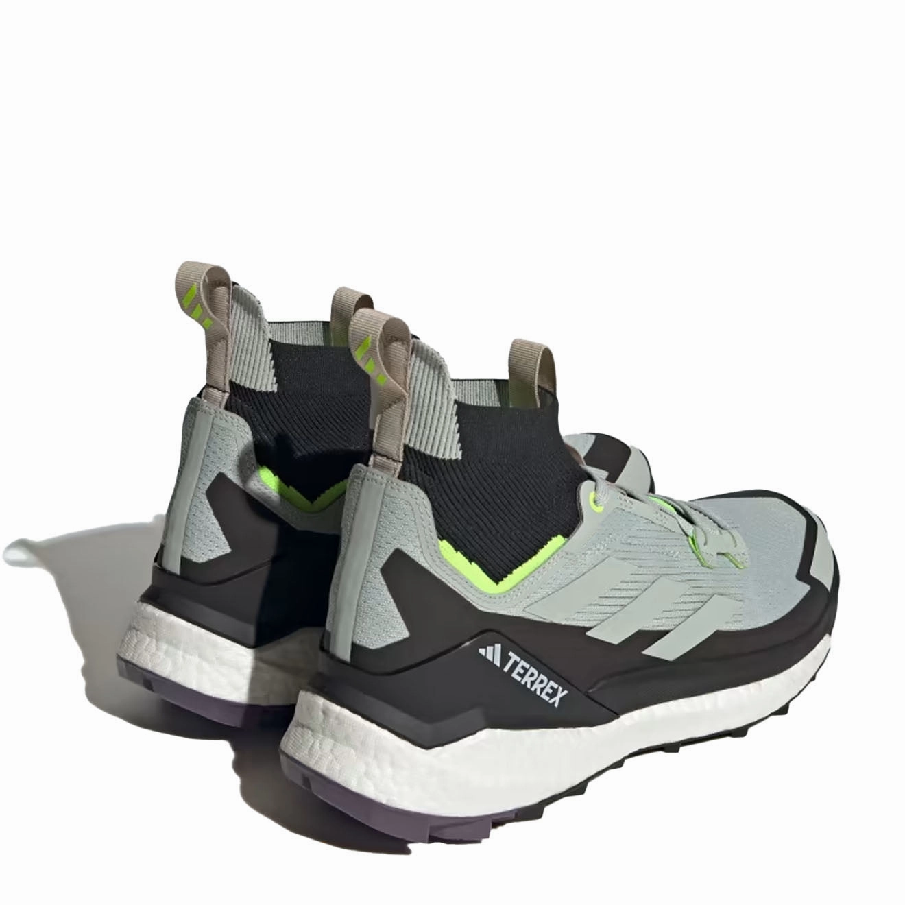 Adidas Terrex Free Hiker 2.0 Hiking Shoes Wonder Silver / Wonder Silver / Lucid Lemon Dont Miss This Steal Limited Stock Deals