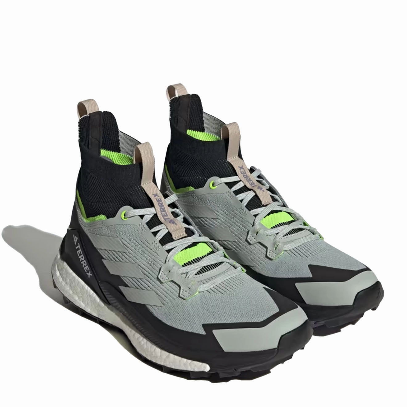 Adidas Terrex Free Hiker 2.0 Hiking Shoes Wonder Silver / Wonder Silver / Lucid Lemon Limited Time Hot Deal