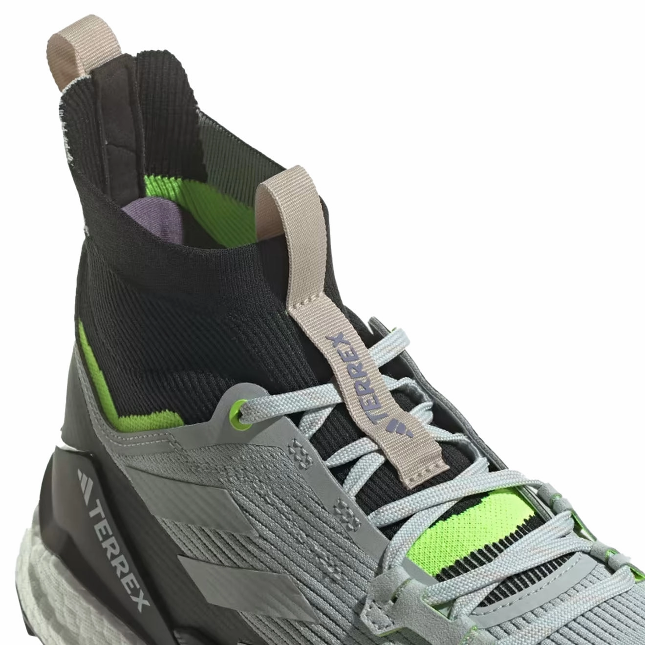 Limited Stock Alert Adidas Terrex Free Hiker 2.0 Hiking Shoes Wonder Silver / Wonder Silver / Lucid Lemon
