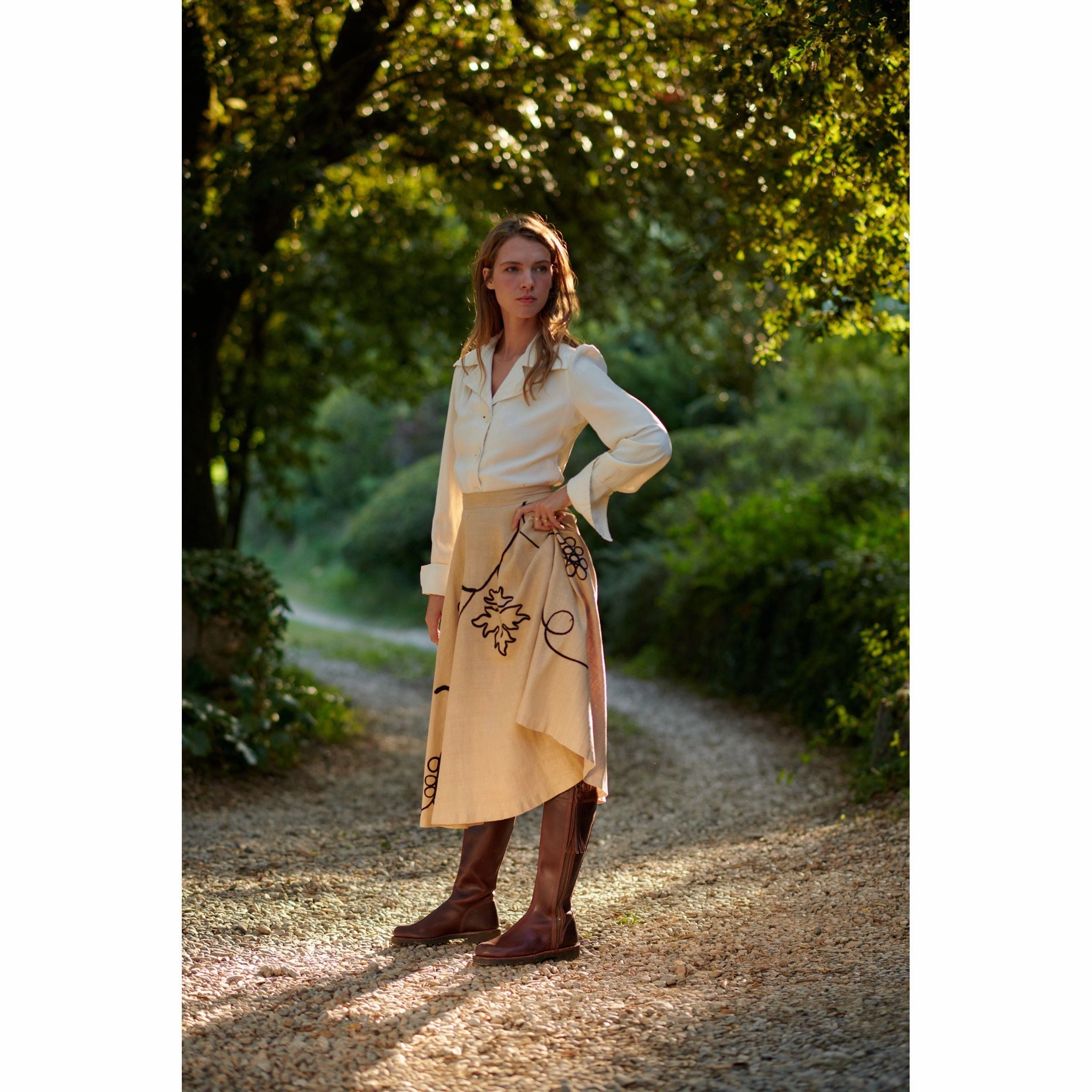 Penelope Chilvers Standard Tassel Ladies Leather Boot - Conker Hot Pick Sale