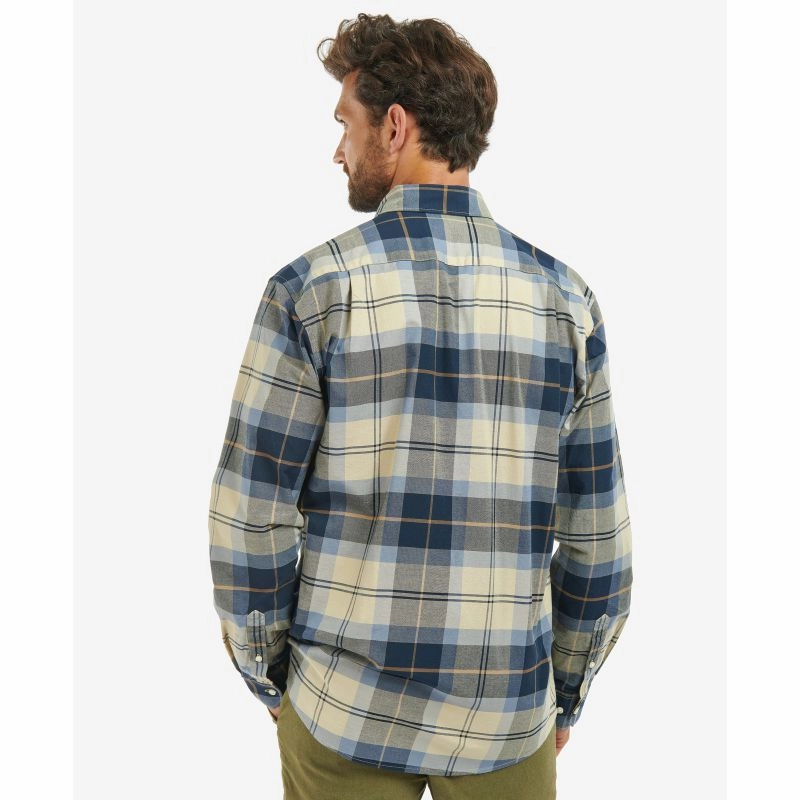 Limited Edition Offer MustHave Items Barbour Eden Regular Fit Mens Shirt - River Birch Tartan