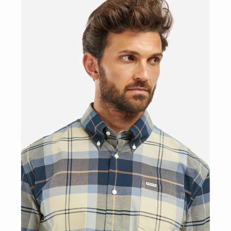 Exclusive Holiday Deal Today Only Savings Barbour Eden Regular Fit Mens Shirt - River Birch Tartan
