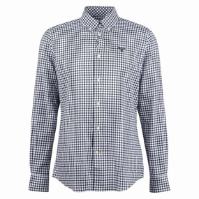 Mega Sale Now Barbour Finkle Mens Tailored Shirt - Grey Marl