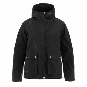 Fjallraven Womens Vardag Wind Jacket Black Flash Sale Alert Now Shop Save Big