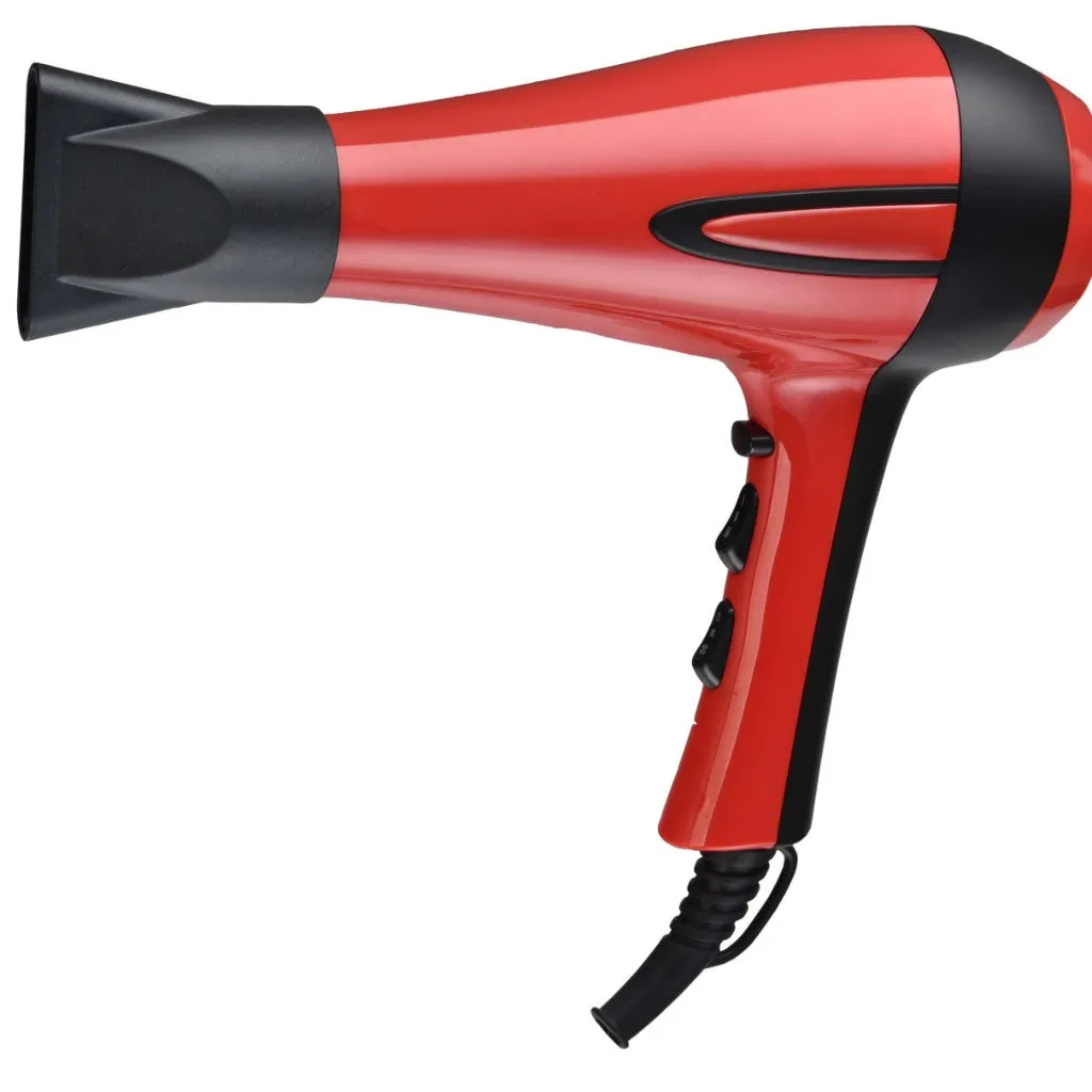 Sptech Hair-Dryer Red 2200 W 2 Speeds/3 Temperatures/Connection And 1.8 Meter Cord/C