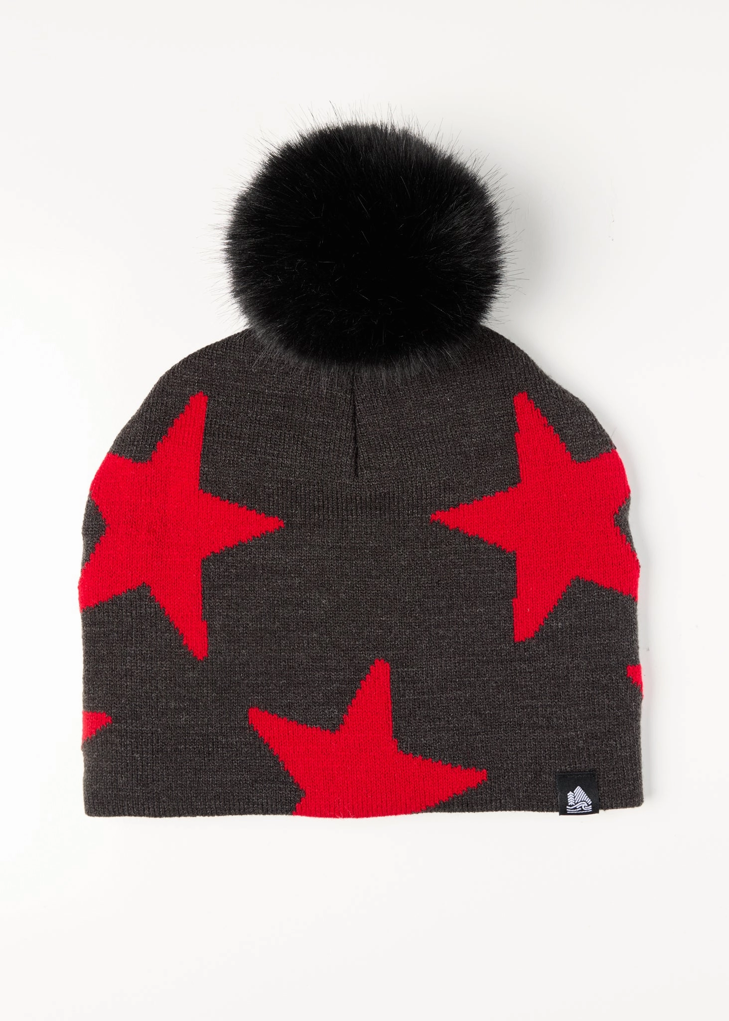 Star Midi Faux Fur Pom Beanie Gift Sale Event Grab It Fast