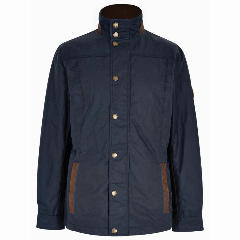 Best Deal Alert Dubarry Carrickfergus Mens Primaloft Wax Jacket - Ocean Blue