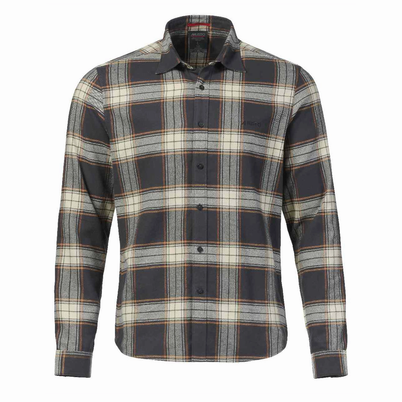 Musto L/S Plaid Shirt Carbon Limited Time Hot Deal