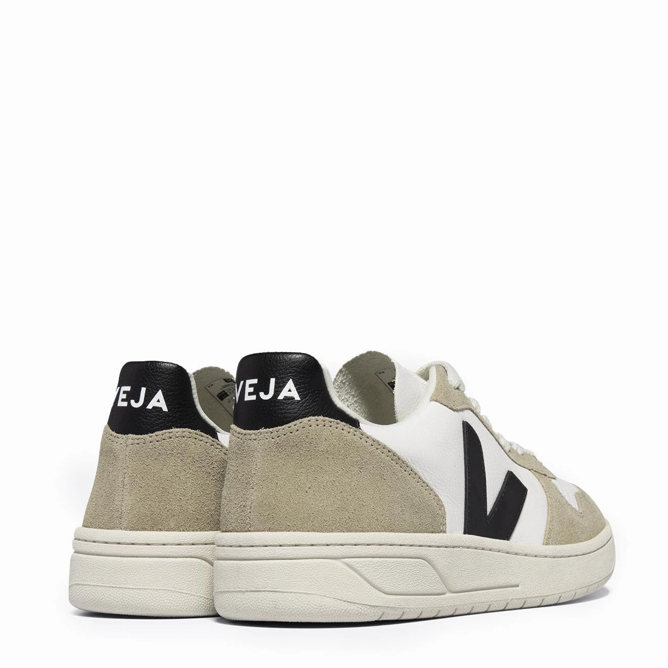 Dont Miss Big Savings Veja V-10  Extra White Black Sahara Trainer