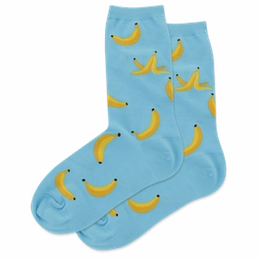 Women'S Banana Peels Crew Socks Limited Time Discount Price Drop Alert