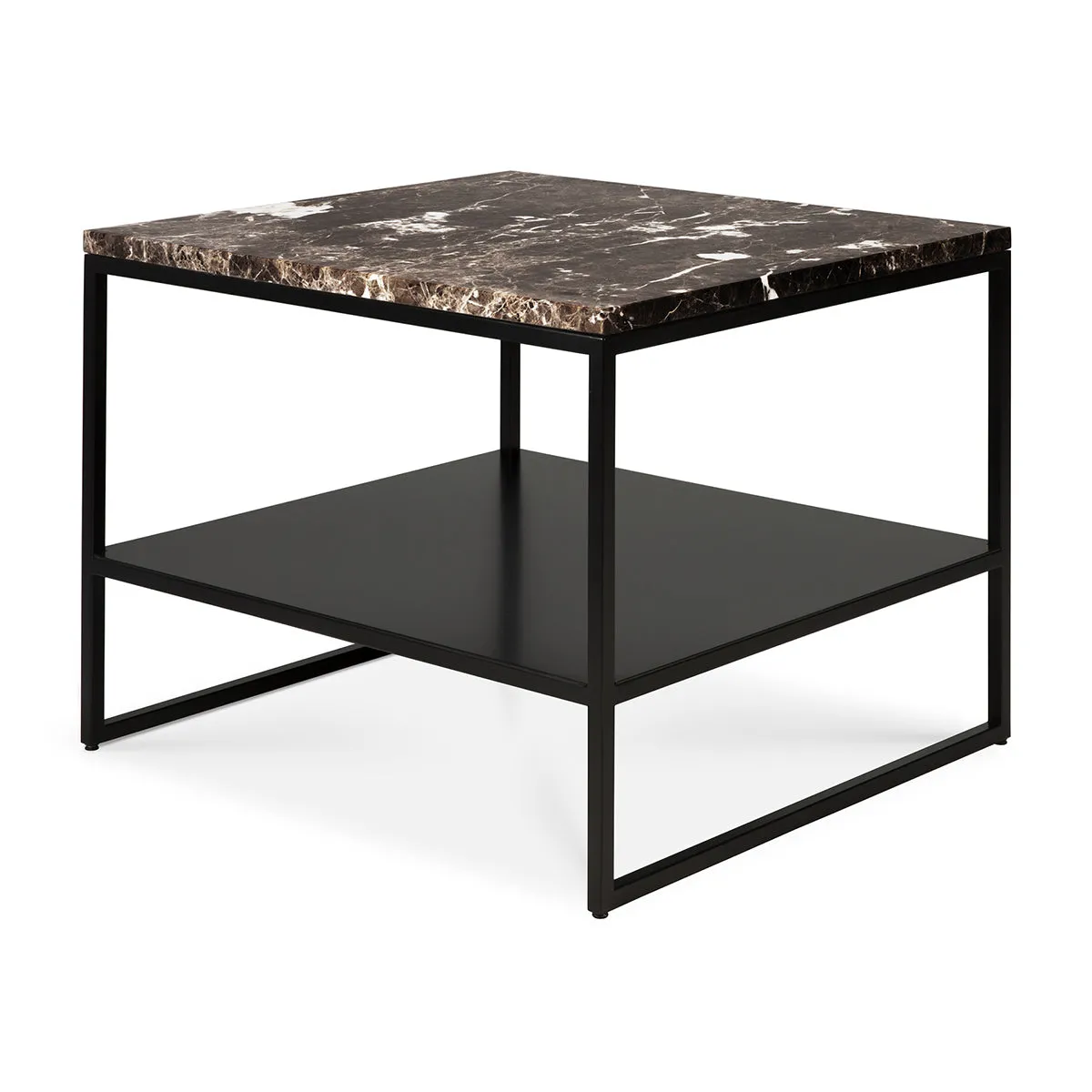 Stone Rectangle Side Table