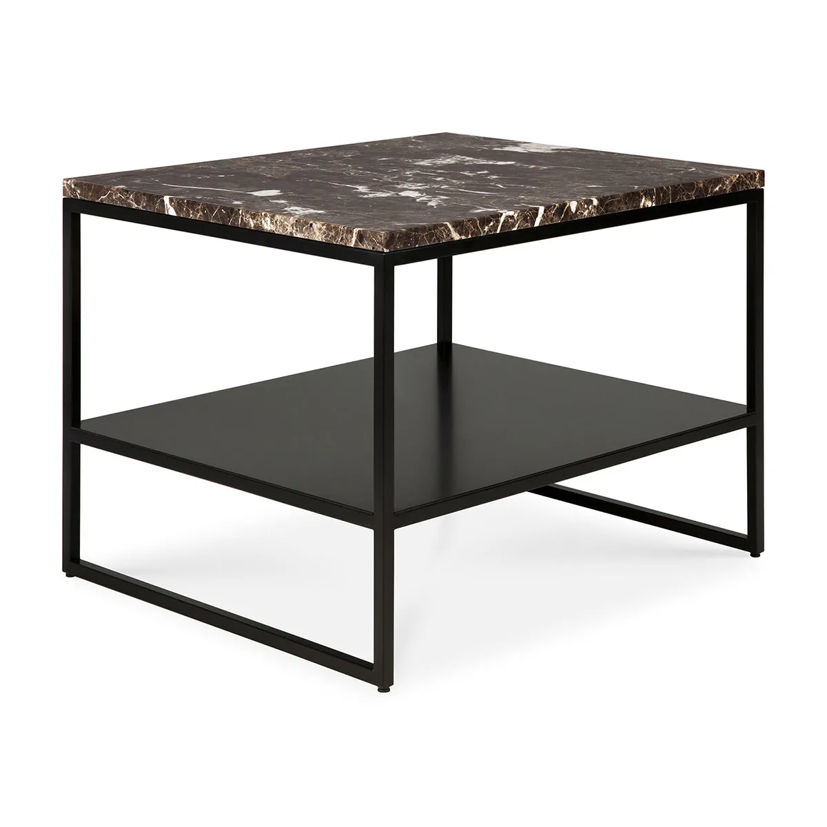 Stone Rectangle Side Table