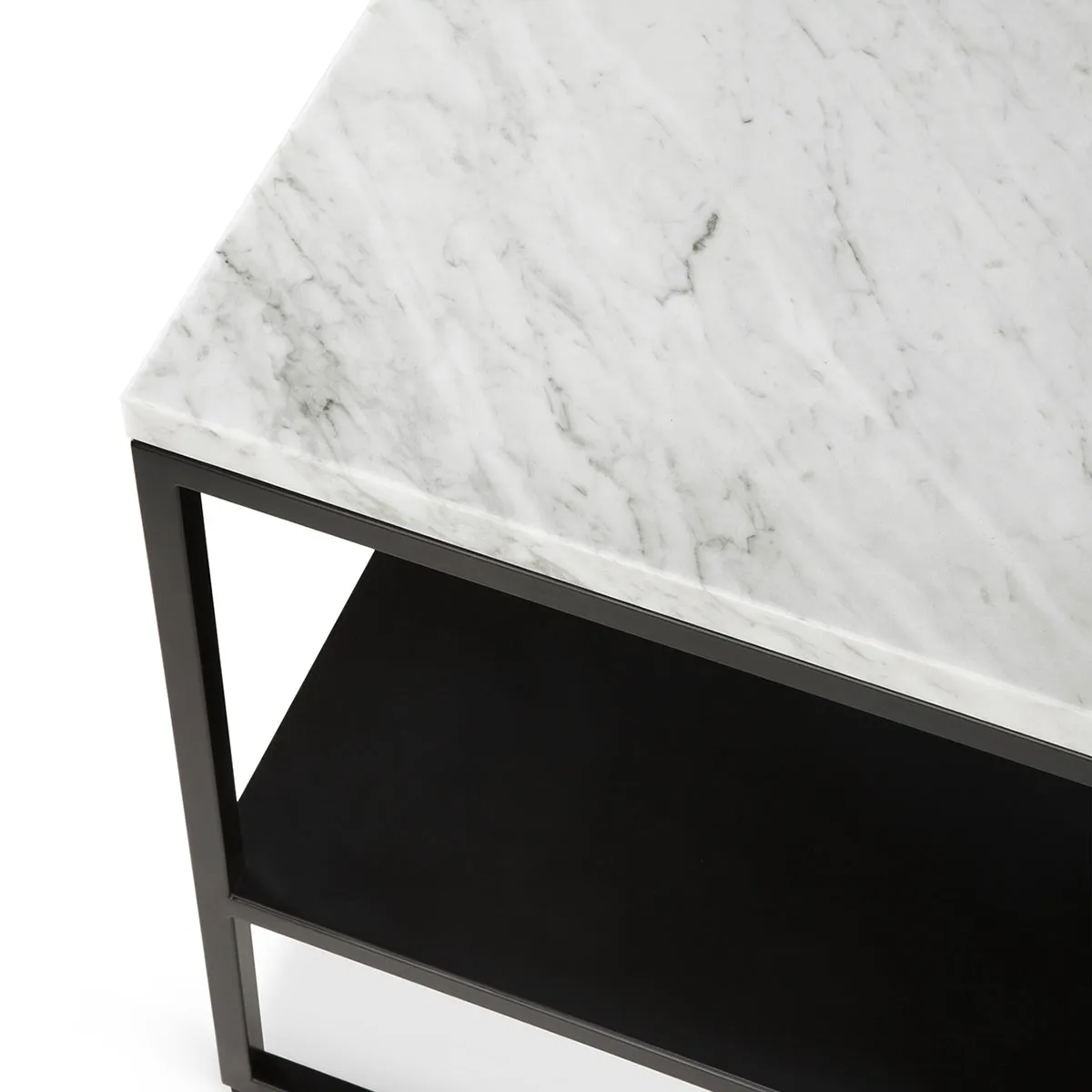 Stone Rectangle Side Table