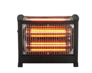 Stork Electric Heater,2000Watts, Black