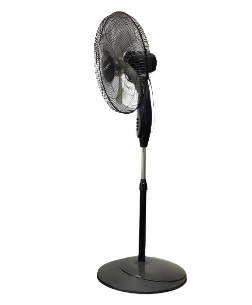 Stork Stand Fan 18Inch, 3Speeds, 5Blades, 70Watts, Black