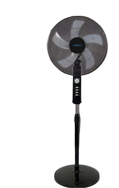 Stork Stand Fan 18Inch, 3Speeds, 5Blades, 70Watts, Black