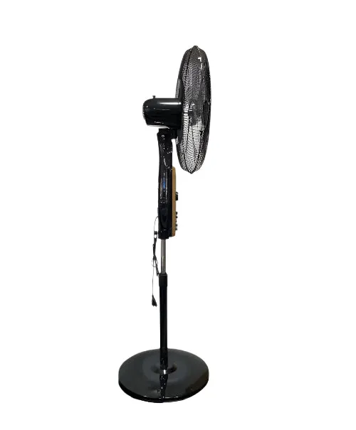 Stork Stand Fan 20Inch, 3Speeds, 5Blades, 70Watts, Black