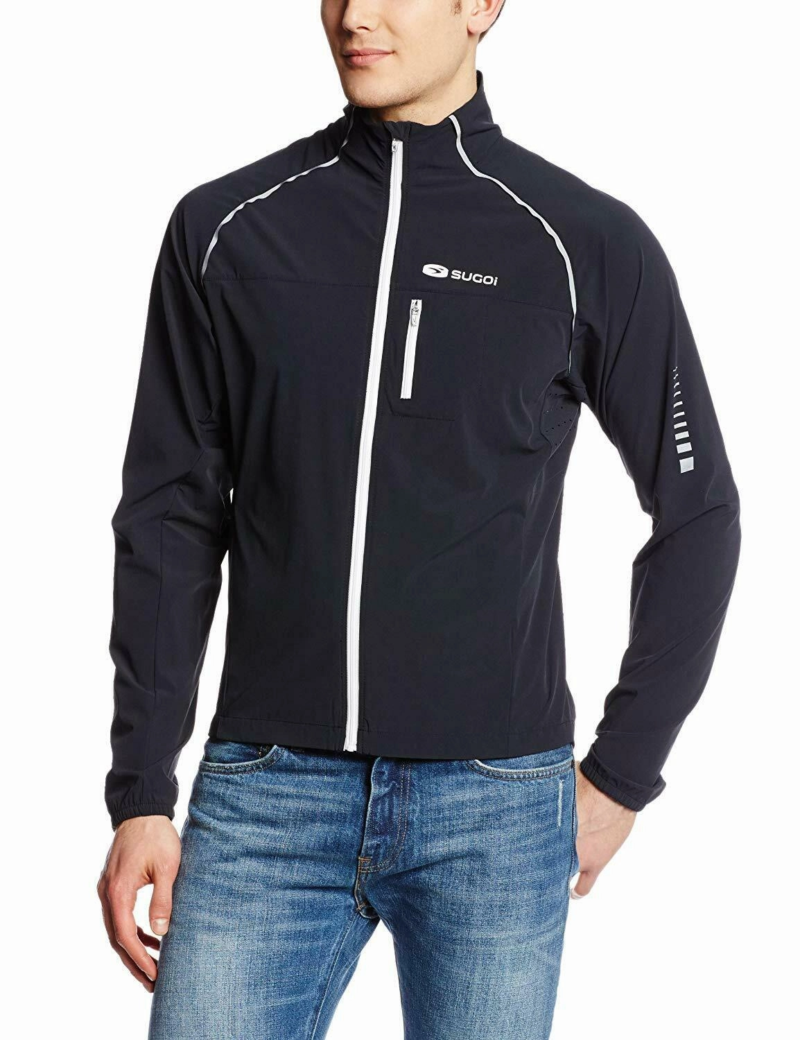 Sugoi Mens Rsr Lightweight Sports Jacket - Black Limited Time Sale Shop Grab Savings