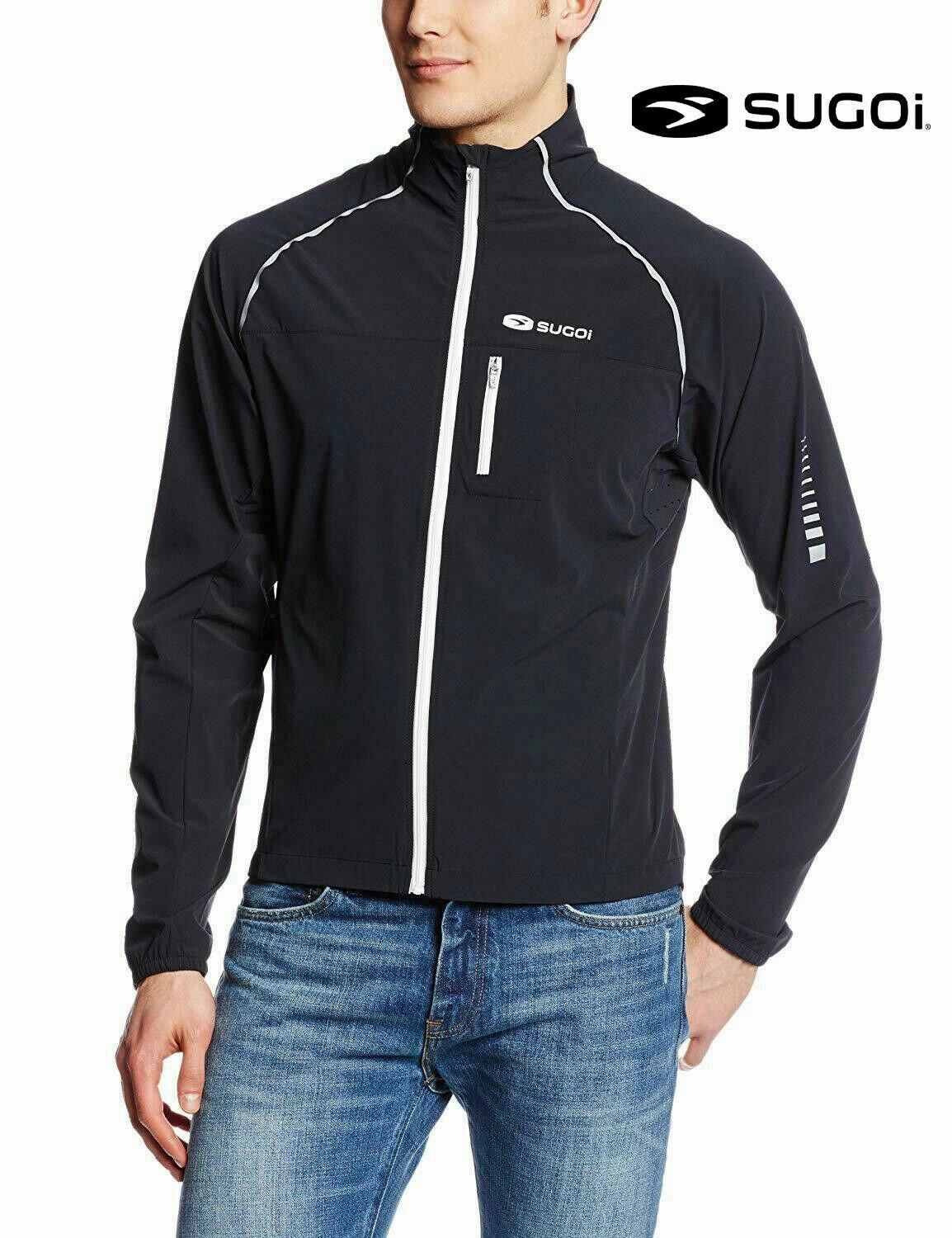 Shop Save Today Special Deals Online Sugoi Mens Rsr Lightweight Sports Jacket - Black