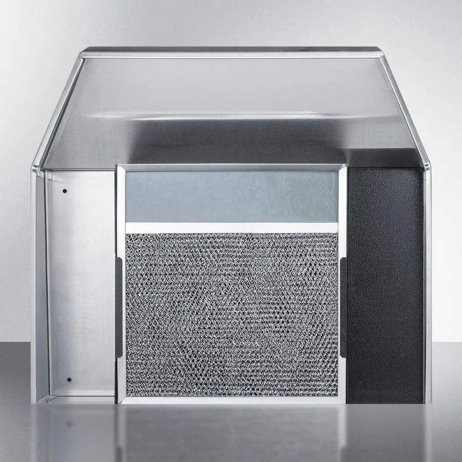 Summit H1620PTCRDSS 20" Under Cabinet Convertible Range Hood With Plug