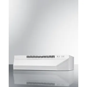 Summit H1724W 24" Under Cabinet Ductless Range Hood
