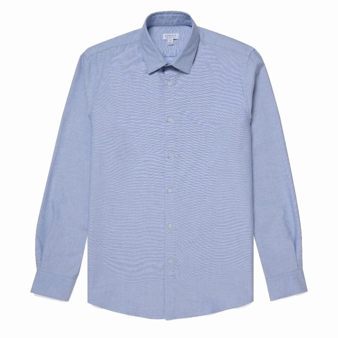 Sunspel Casual L/S Shirt Dark Blue Oxford Grab Your Deal Today Trending Hot Deal