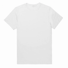 Sunspel Classic Crew T-Shirt White Limited Stock Offer New Arrival Discount