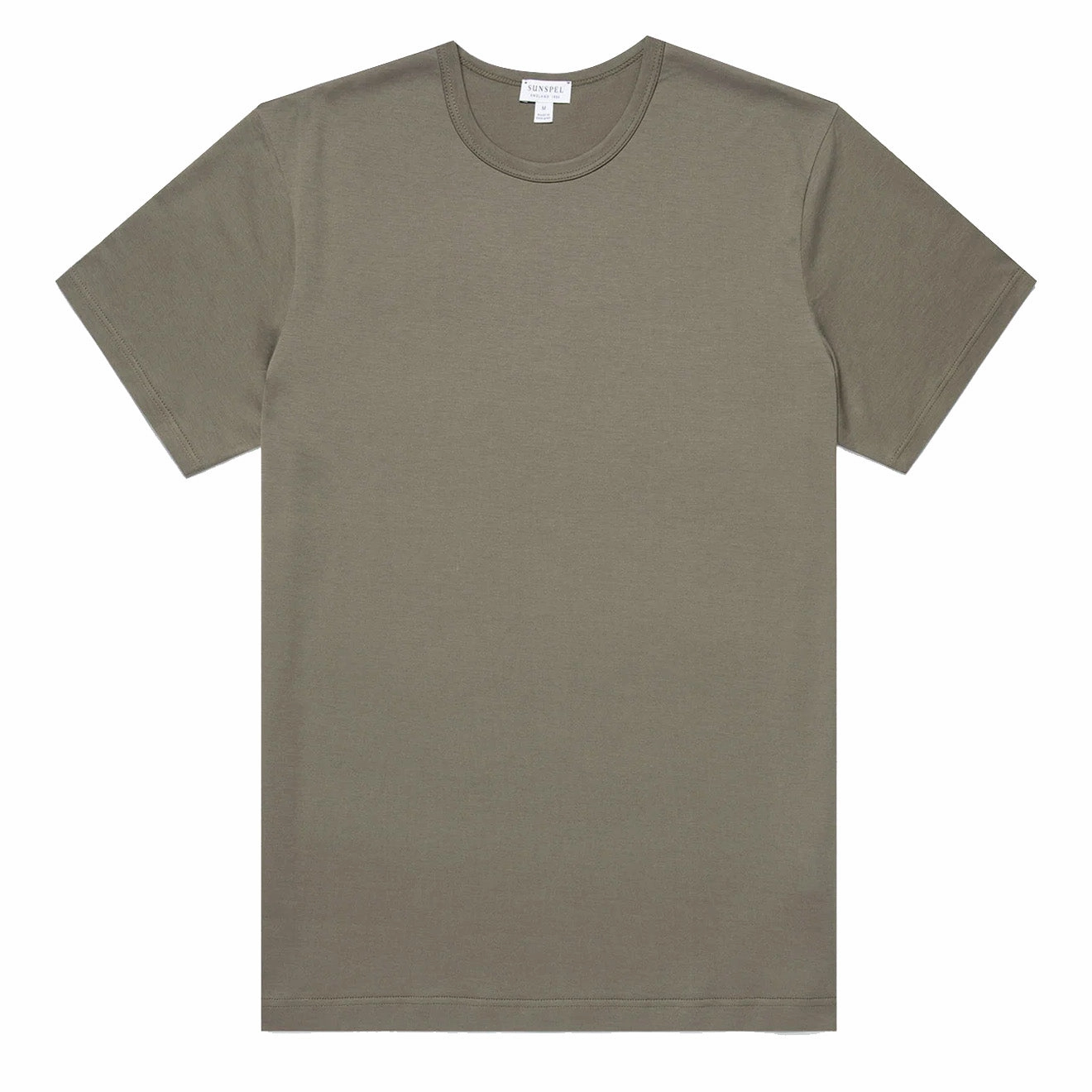 Sunspel Classic T-Shirt Khaki Special Savings Today