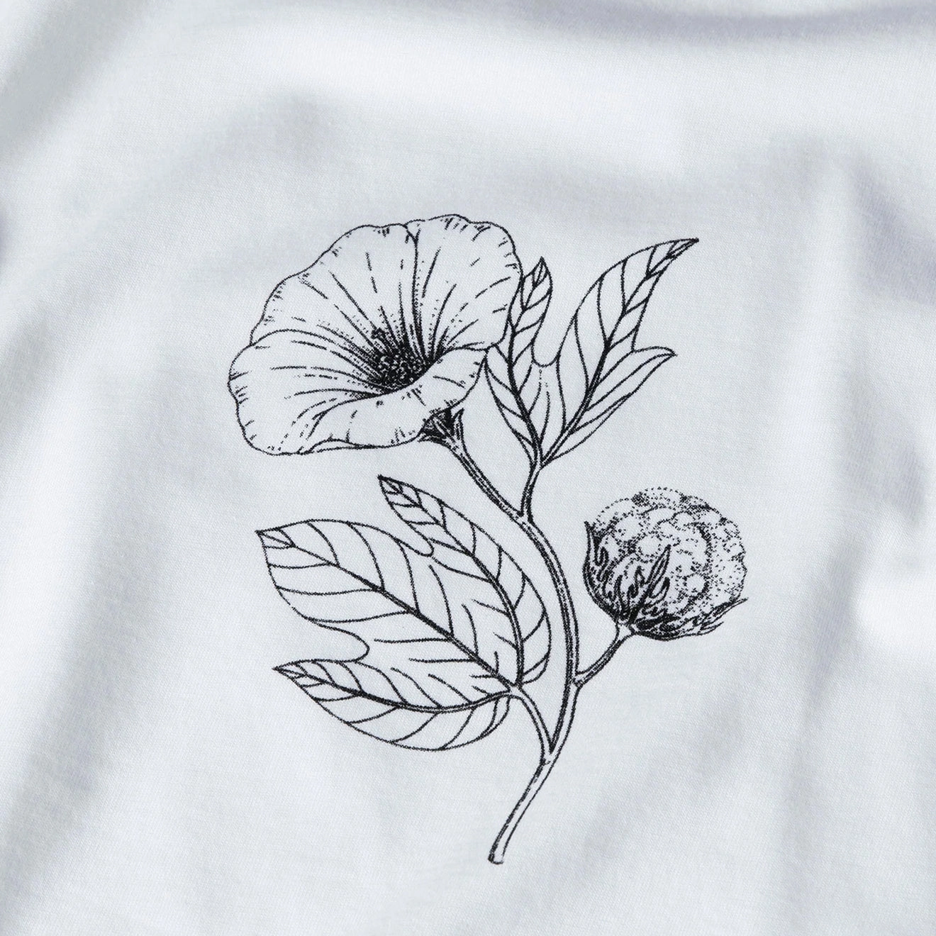 Sunspel Flower Print T-Shirt White Big Hot Sale Today Only Savings