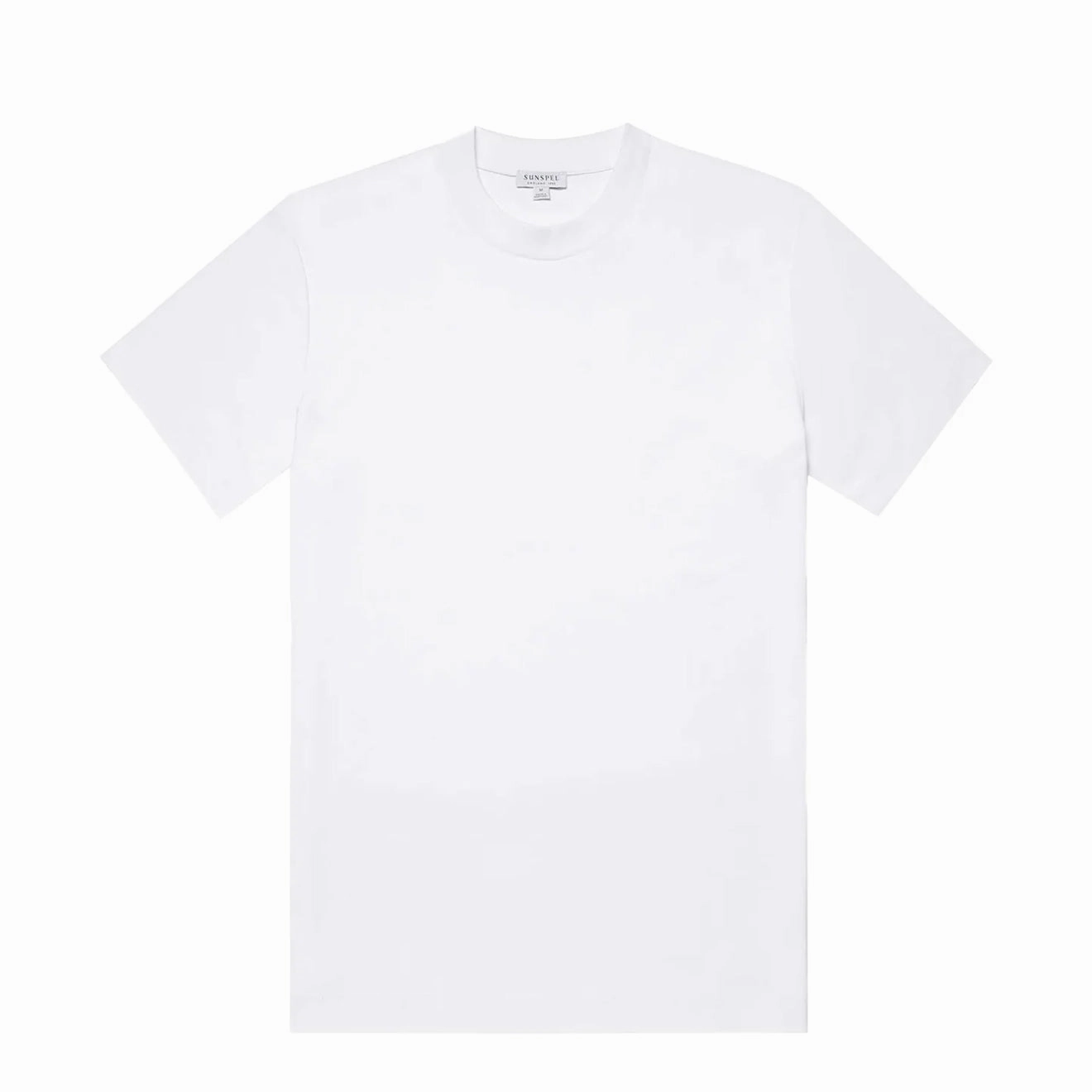 Trending Now Discount Online Exclusive Savings Sunspel Heavy Weight S/S Crew Tee White